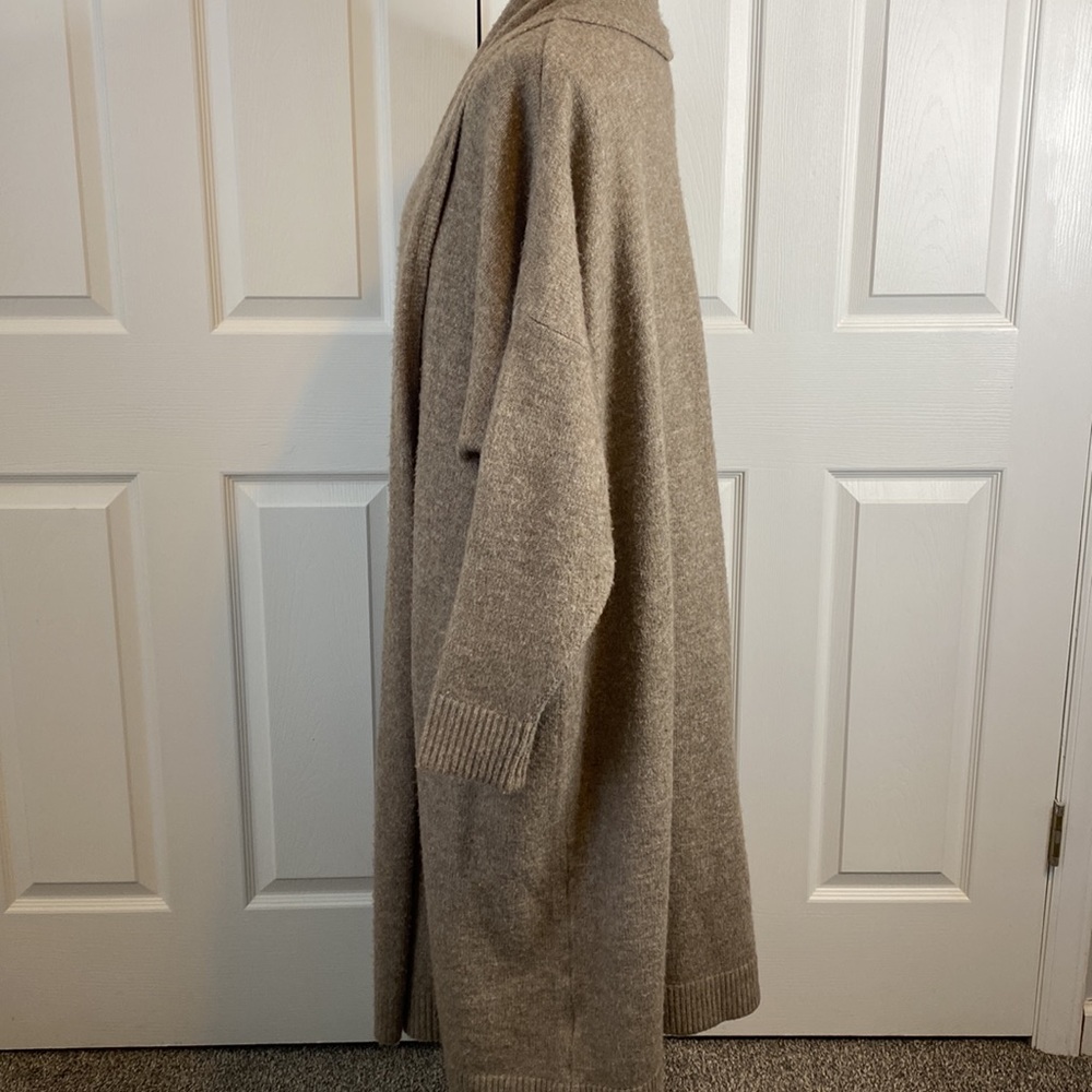 Zara Oversized Sweater Coat Size M - Picture 9 of 12
